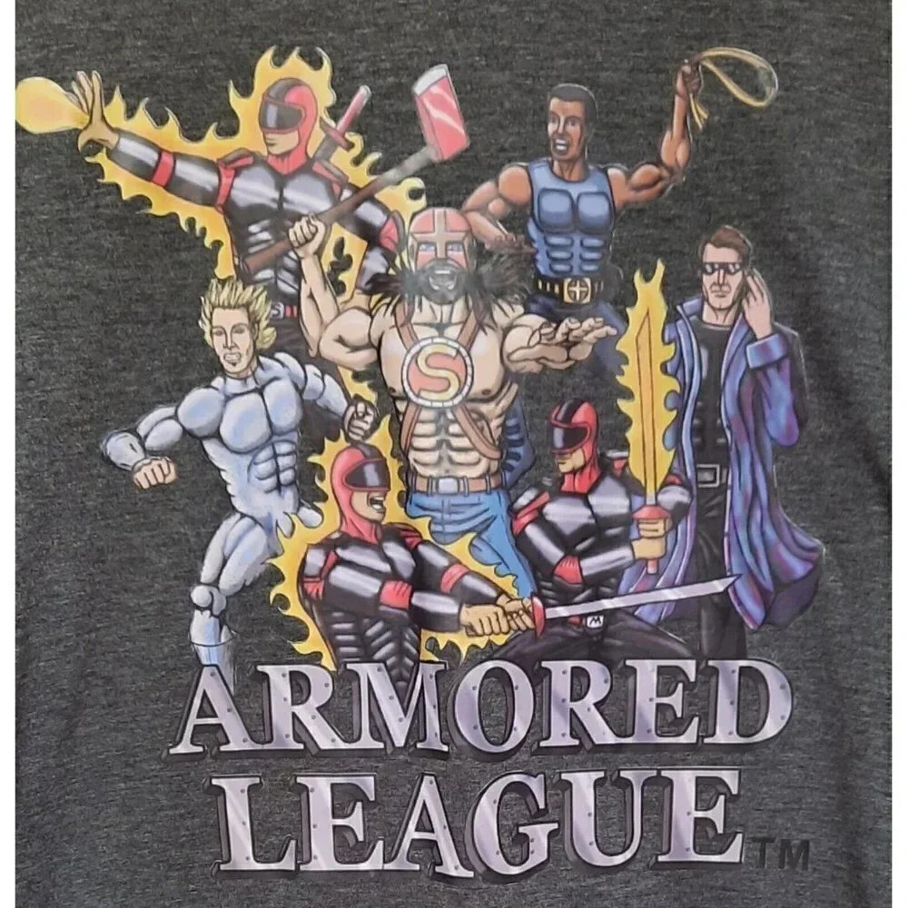 Revolution Armored League Men's Top Grey Size Small - Picture 4 of 4